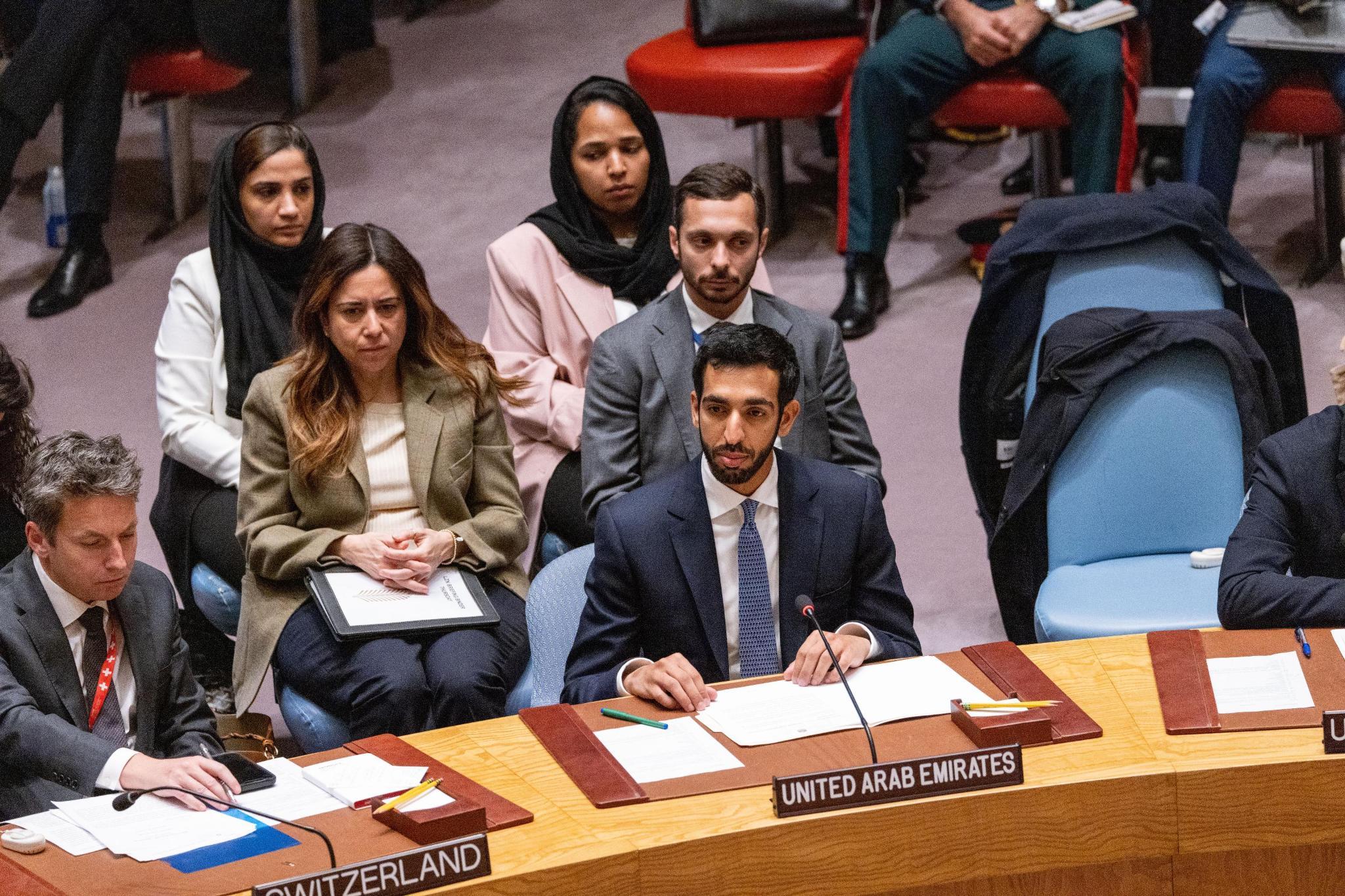 UAE Statement at the UN Security Council Meeting on Peace and Security ...