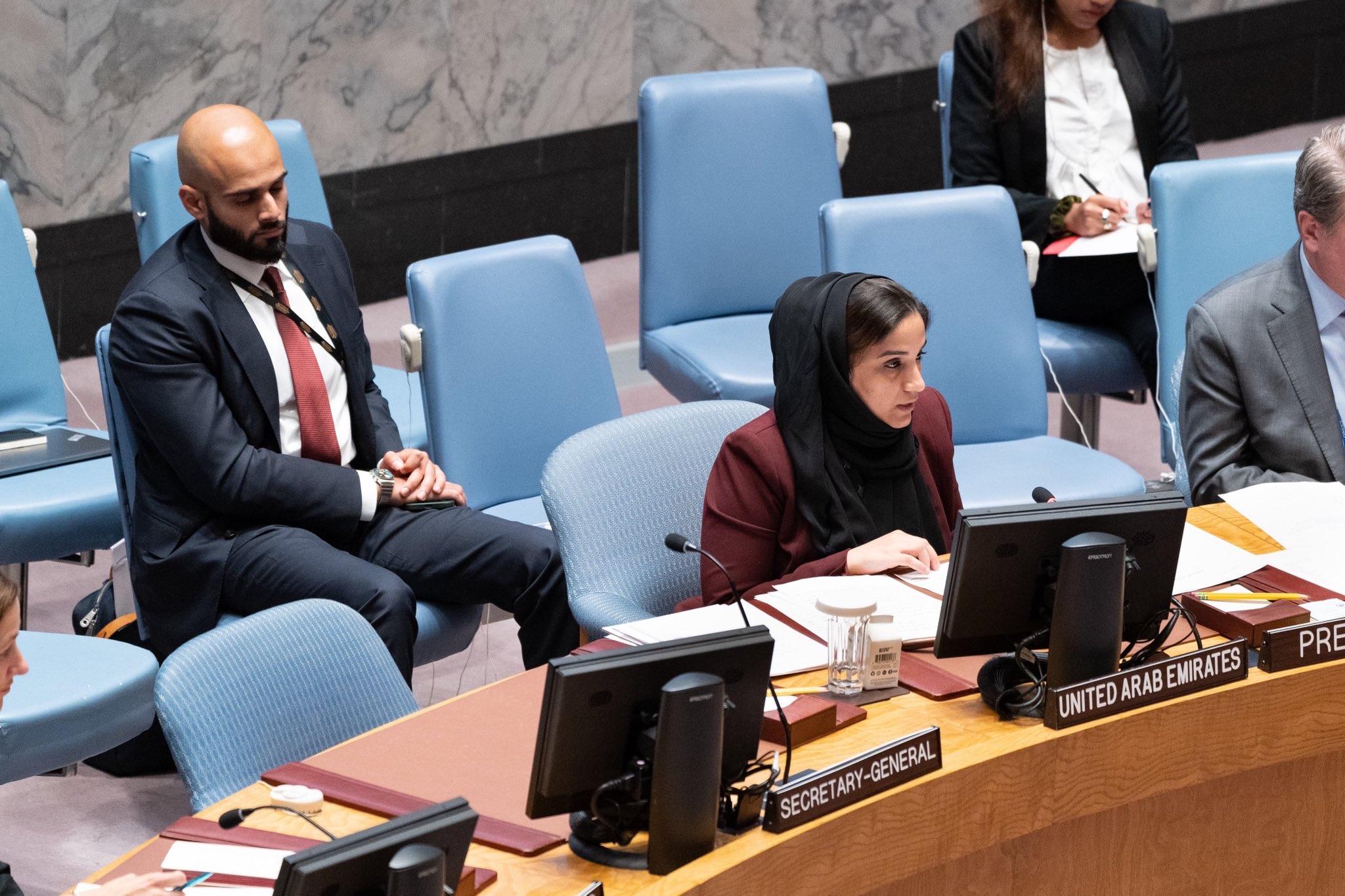 UAE Statement at the UN Security Council Meeting on Maritime Security ...
