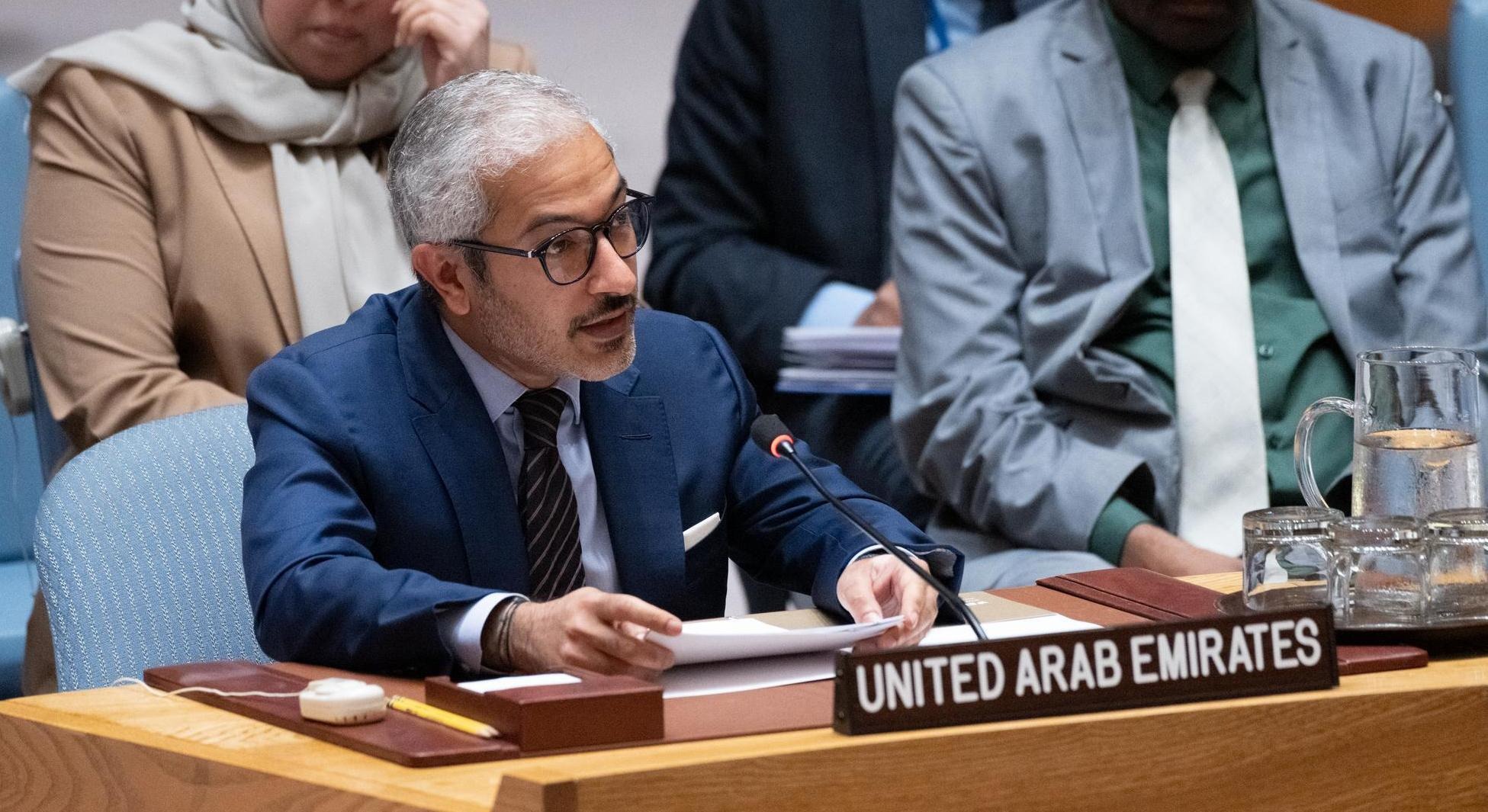 UAE Statement At the UN Security Council Briefing on Sudan - Permanent ...